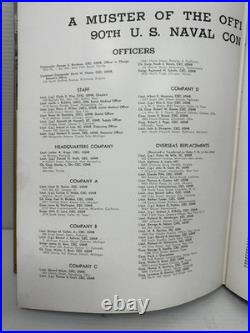 Usncb United States Navy Naval Construction Battalion 90th Seabees History Book