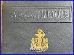 Uss New Jersey Bb-62 Navy Battleship Stationery Letterhead / Envelopes Ww II