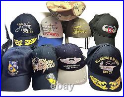Uss Nimitz Military Official Blue Angels Mustangs Air Force Bush Airborne Lot 9