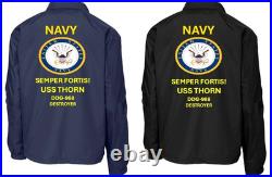 Uss O'bannon Dd-987 Destroyercoaches Jacket. Navy Official License