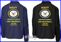 Uss O'bannon Dd-987 Destroyercoaches Jacket. Navy Official License
