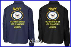 Uss O'bannon Dd-987 Destroyercoaches Jacket. Navy Official License