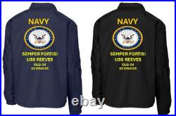 Uss O'bannon Dd-987 Destroyercoaches Jacket. Navy Official License