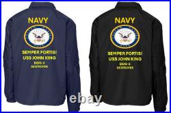 Uss O'bannon Dd-987 Destroyercoaches Jacket. Navy Official License