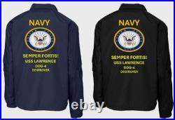 Uss O'bannon Dd-987 Destroyercoaches Jacket. Navy Official License