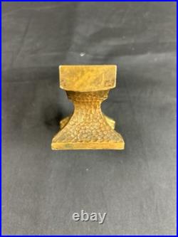 Uss Vulcan Ar-5 Service To The Fleet Brass Anvil Award Msb-6 Navy Repair Ship