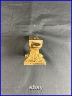 Uss Vulcan Ar-5 Service To The Fleet Brass Anvil Award Msb-6 Navy Repair Ship