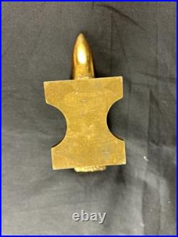 Uss Vulcan Ar-5 Service To The Fleet Brass Anvil Award Msb-6 Navy Repair Ship