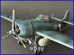 VERY RARE BBI Elite Force 132 WWII US Navy Grumman F4F Wildcat Fighter Aircraft