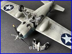 VERY RARE BBI Elite Force 132 WWII US Navy Grumman F4F Wildcat Fighter Aircraft