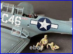 VERY RARE BBI Elite Force 132 WWII US Navy SBD Dauntless Dive Bomber Aircraft