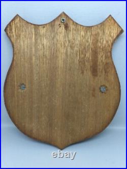 VHTF c1970 US Navy Construction Battalion Seabees Plaque Davisville RI Military