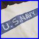 VINTAGE-US-NAVY-Blanket-WWII-Wool-Blanket-Cream-With-Blue-Stripe-White-Letters-01-sxfd