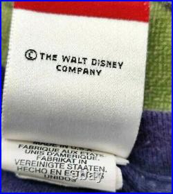 VTG Disney Inc. Mickey Mouse Donald Navy Blue 90's T-shirt Made in USA Sz L