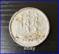VTG Navy Day Washington Navy Yard October 28, 1935, U. S. S. Constitution Coin