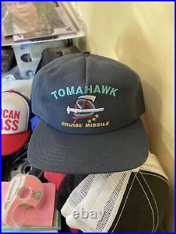 VTG Rare USN TOMAHAWK CRUISE MISSLE AADCO SnapBack Hat