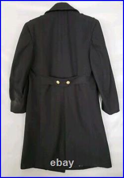 VTG US Naval Academy Midshipman's / Officer's Peacoat By Jacob Reed's Sons