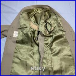 VTG US Navy Novakoff Bros Mens Khaki Uniform Set Fits S/M 30W CPO Storekeeper