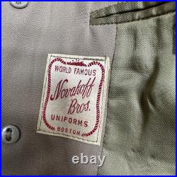 VTG US Navy Novakoff Bros Mens Khaki Uniform Set Fits S/M 30W CPO Storekeeper