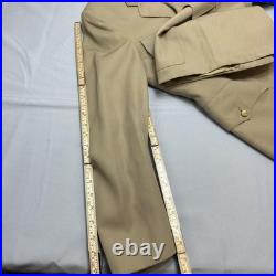 VTG US Navy Novakoff Bros Mens Khaki Uniform Set Fits S/M 30W CPO Storekeeper