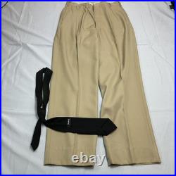VTG US Navy Novakoff Bros Mens Khaki Uniform Set Fits S/M 30W CPO Storekeeper