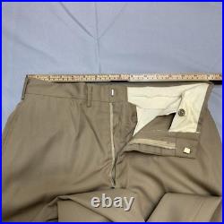 VTG US Navy Novakoff Bros Mens Khaki Uniform Set Fits S/M 30W CPO Storekeeper