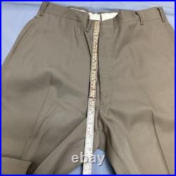 VTG US Navy Novakoff Bros Mens Khaki Uniform Set Fits S/M 30W CPO Storekeeper
