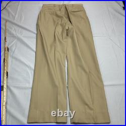 VTG US Navy Novakoff Bros Mens Khaki Uniform Set Fits S/M 30W CPO Storekeeper