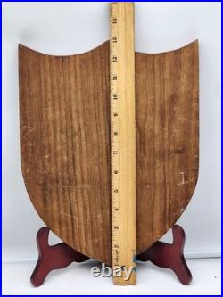 VTG. USS BARTON DD-722 5-6 LBS SOLID BRASS PLAQUE Original WWII DESTROYER RARE