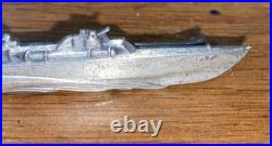 VTG WWII Elco Naval Division Sterling PT boat Tie Clip United States US Navy