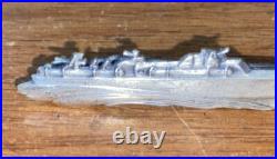 VTG WWII Elco Naval Division Sterling PT boat Tie Clip United States US Navy