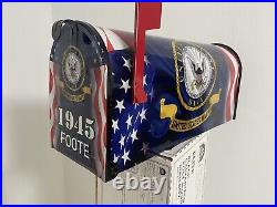 Veteran's Day Gift. United States Navy custom mailbox. Made to order. Buy now