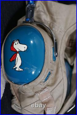 Vietnam War USN Flight Deck Crew Carrier Khaki Summer Helmet Snoopy Red Barron