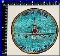 Vietnam War USN Navy USS Hancock CVA-19 1971 End of an Era Japanese Made Patch