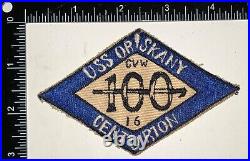 Vietnam War USN USS Oriskany CVW-16 100 Landings Centurion Japanese Made Patch