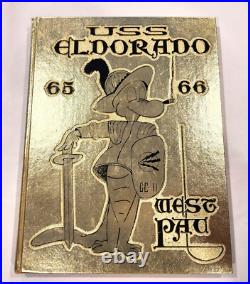 Vietnam War USS Eldorado 1965-66 WestPac Cruise Book United States Navy