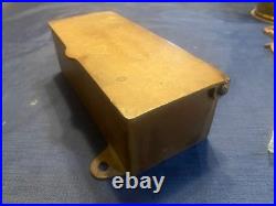 Vietnam Wwii Navy Collection Bridge/steering Equipment & Oil Feeder Heavy Brass