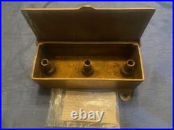 Vietnam Wwii Navy Collection Bridge/steering Equipment & Oil Feeder Heavy Brass