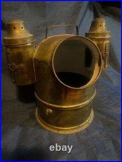 Vietnam Wwii Navy Collection Bridge/steering Equipment & Oil Feeder Heavy Brass