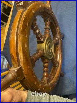 Vietnam Wwii Navy Collection Bridge/steering Equipment & Oil Feeder Heavy Brass