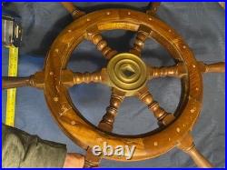 Vietnam Wwii Navy Collection Bridge/steering Equipment & Oil Feeder Heavy Brass