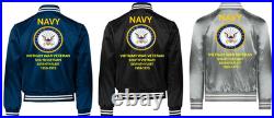 Vietnamuss Franklin D. Roosevelt Cva-42 Sisatin Jacketnavy Official License