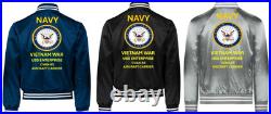 Vietnamuss Hancock Cva-19 Sisatin Jacketnavy Official License