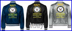 Vietnamuss Hancock Cva-19 Sisatin Jacketnavy Official License