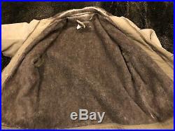 Vintage 1940s Original USN N-1 Deck Jacket Size 40