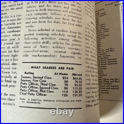 Vintage 1943 US Navy Seabee Items Of Interest Press Release Document Rare, HTF