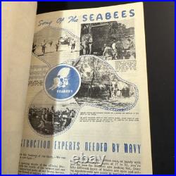 Vintage 1943 US Navy Seabee Items Of Interest Press Release Document Rare, HTF