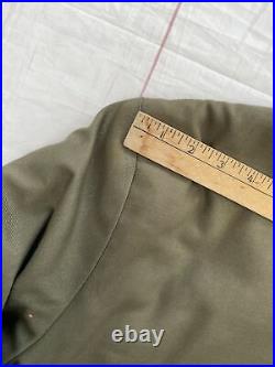Vintage 1960s 1970s Civilian N1 Deck Jacket Coat USA Military Navy USN Sherpa XL