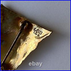 Vintage 1966 US NAVAL ACADEMY 14k Gold Graduation Pin Class of 1966 4.42 Grams