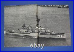 Vintage 1969-70 Westpac Cruise USS Mansfield DD-728 Year Book Navy History VGC